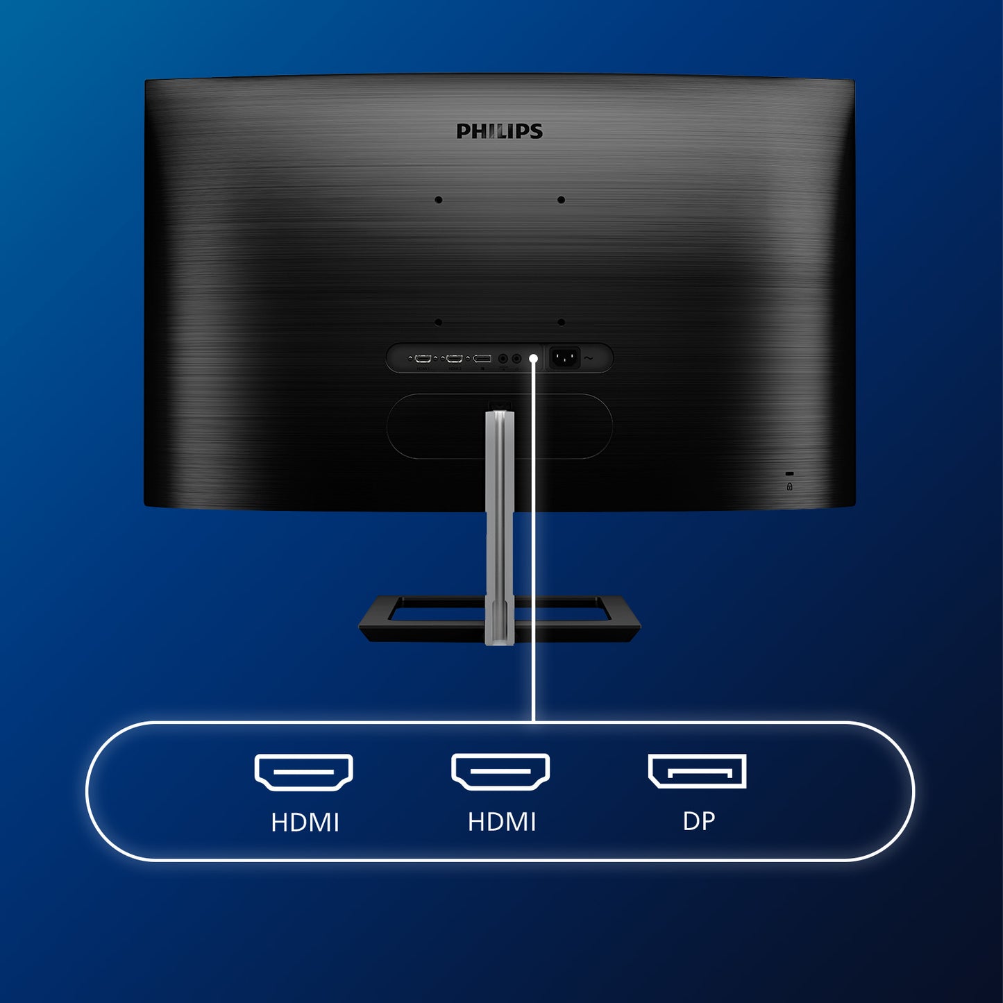 Philips E Line 328E1CA/00 computer monitor 80 cm (31.5") 3840 x 2160 pixels 4K Ultra HD LCD Black
