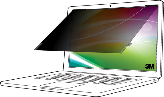 3M Bright Screen Privacy Filter for 17.3in Laptop, 16:9, BP173W9B