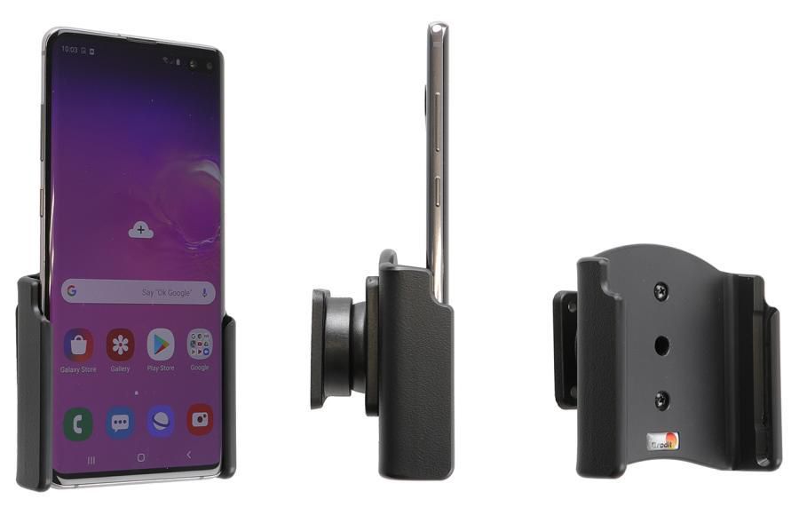 Brodit Passive holder with tilt swivel Passive holder with tilt swivel for Samsung Galaxy S10+, Mobile phone/Smartphone, Passive holder,