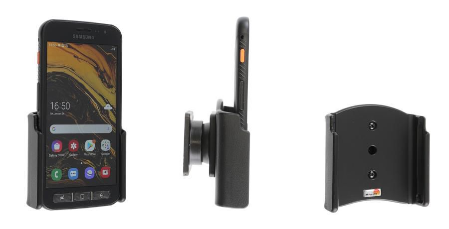 Brodit Passive holder with tilt swivel 711133, Mobile phone/Smartphone, Passive holder, Car, Black