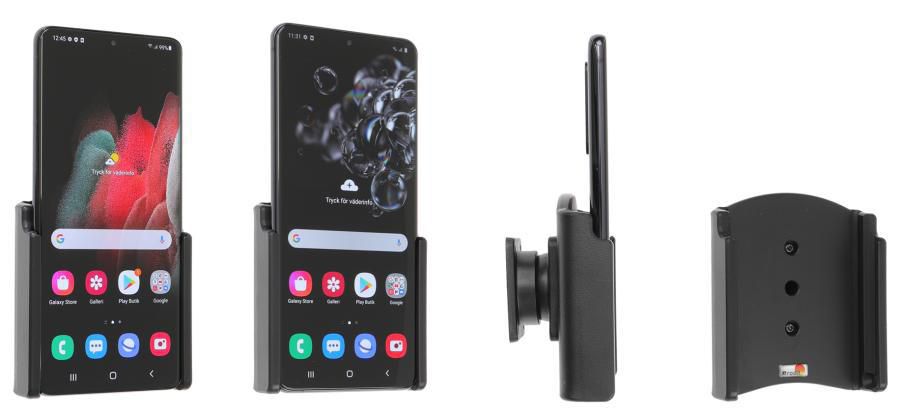 Brodit Passive Holder With Tilt Swivel for Galaxy S20 Ultra 5G 711192, Mobile phone/Smartphone, Passive holder, Car, Black