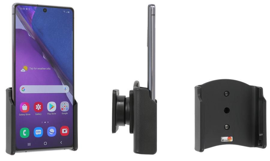 Brodit Passive holder with tilt swivel 711221, Mobile phone/Smartphone, Passive holder, Car, Black