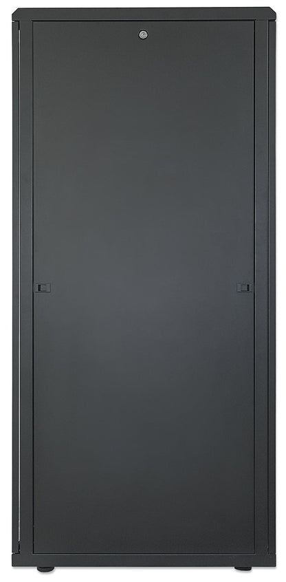Intellinet 19" Network Cabinet - Free Standing, 36U, 600x600mm (width x depth), Black, Flatpack, Max 1500kg, Multi-Point Door Lock, One Lock Per Side Panel, Usable Depth 123 to 373mm, IP20 rated, Rack, Steel