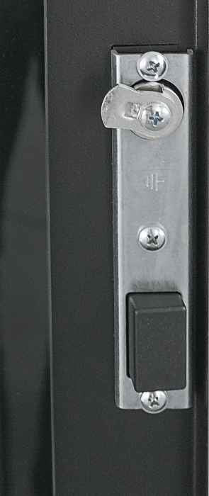 Intellinet 19" Network Cabinet - Free Standing, 42U, 600x800mm (width x depth), Black, Flatpack, Max 1500kg, Multi-Point Door Lock, One Lock Per Side Panel, Usable Depth 123 to 573mm, IP20 rated, Rack, Steel