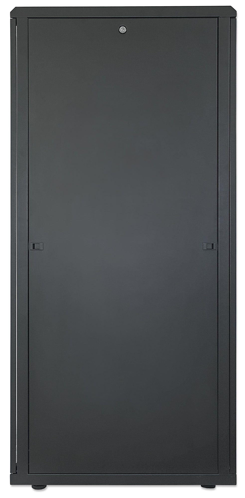 Intellinet 19" Network Cabinet - Free Standing, 42U, 800x800mm (width x depth), Black, Flatpack, Max 1500kg, Multi-Point Door Lock, One Lock Per Side Panel, Usable Depth 123 to 573mm, IP20 rated, Rack, Steel