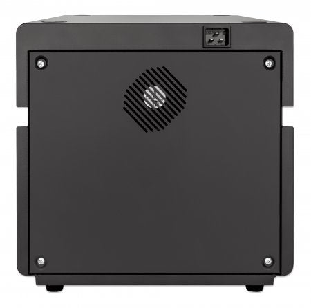 Manhattan iPad to 11" 10-bay Charging Cabinet Desktop via USB-C, Also other tablets and smartphones (with device to USB-C cable), Bays 264x22x235mm, Device charging cables not included (suggest USB-C cable 354868), Cart, Lockable, EU/UK power cords