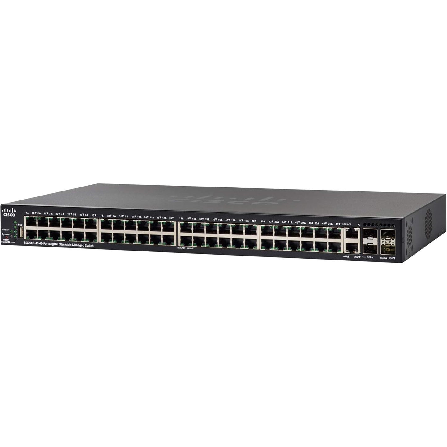 CISCO SG350X-48 48-port Gigabit Stackable Switch