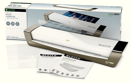 Leitz iLAM Office A3 Hot laminator 400 mm/min Silver, White