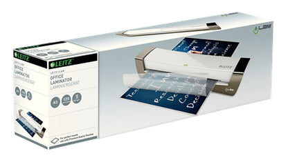Leitz iLAM Office A3 Hot laminator 400 mm/min Silver, White