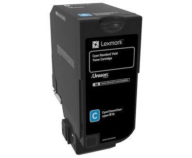 Lexmark 74C0S20 Toner-kit cyan, 7K pages ISO/IEC 19798 for Lexmark CS 720