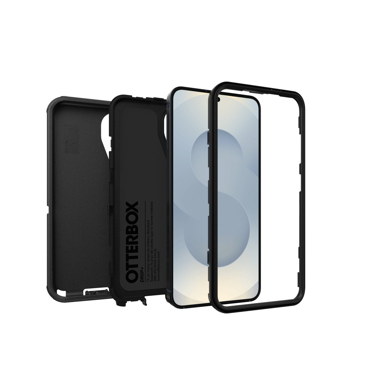 OtterBox Defender Series for Samsung Galaxy S24/25, black
