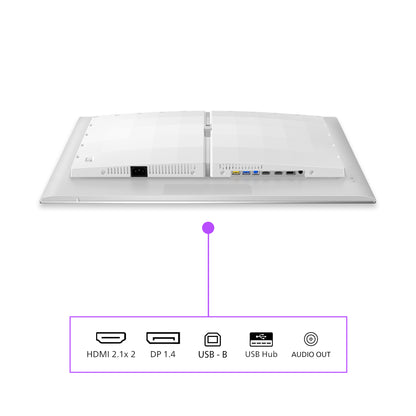Philips Evnia 8000 27M2N8500/00 computer monitor 67.3 cm (26.5") 2560 x 1440 pixels Quad HD QD-OLED White
