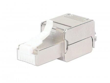 Intellinet Cat6A 10G Shielded Toolless Rj45 Modular Field Termination Plug, For Easy And Quick High-Quality Cable Assembly In The Field,