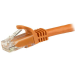 StarTech.com 1.5m CAT6 Ethernet Cable - Orange CAT 6 Gigabit Ethernet Wire -250MHz 100W PoE RJ45 UTP Network/Patch Cord Snagless w/Strain Relief Individually Tested