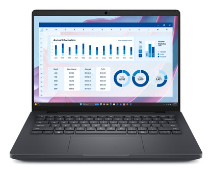 DELL Pro Max 14 MC14255 Copilot+ PC AMD Ryzen AI 7 PRO 350 Mobile workstation 35.6 cm (14") Full HD+ 16 GB LPDDR5x-SDRAM 512 GB SSD Wi-Fi 7 (802.11be) Windows 11 Pro Black UK English