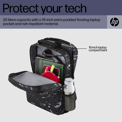 HP Campus XL Marble Stone Backpack