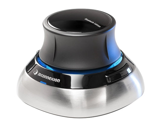 3Dconnexion SpaceMouse mouse Office Ambidextrous RF Wireless + Bluetooth + USB Type-A 6DoF