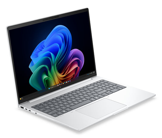 HP DK4W0AT laptop Copilot+ PC Intel Core Ultra 7 40.6 cm (16") WUXGA 16 GB LPDDR5x-SDRAM 512 GB SSD Wi-Fi 7 (802.11be) Windows 11 Pro Silver