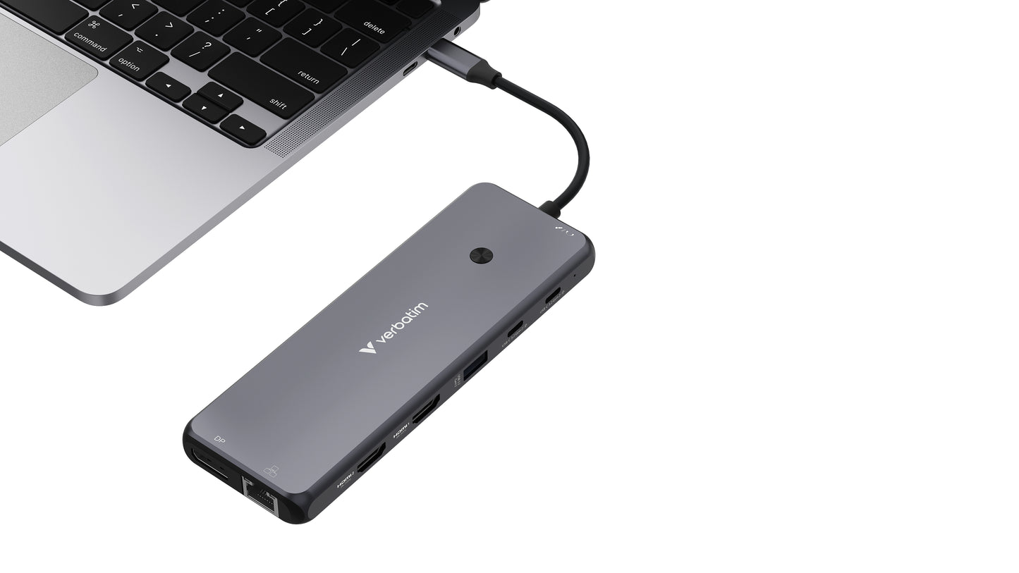 Verbatim CMH-13 USB Type-C 10000 Mbit/s Silver