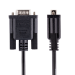 StarTech.com 3m RS232 Serial Null Modem Cable, Crossover Serial Cable w/Al-Mylar Shielding, DB9 Serial COM Port Cable Female to Male, Compatible w/DTE Devices, Black, F/M