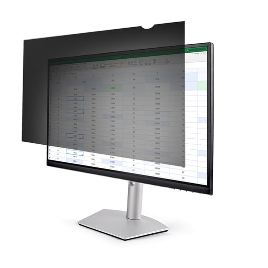 StarTech.com Monitor Privacy Screen for 27 inch PC Display - Computer Screen Security Filter - Blue Light Reducing Screen Protector Film - 16:9 WideScreen - Matte/Glossy - +/-30 Degree - TAA