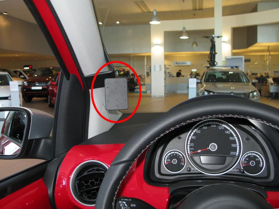 Brodit ProClip,Seat Mii 12-20 Skoda Citigo 12-20, Europe Volkswagen UP 12-19 (For Europe)