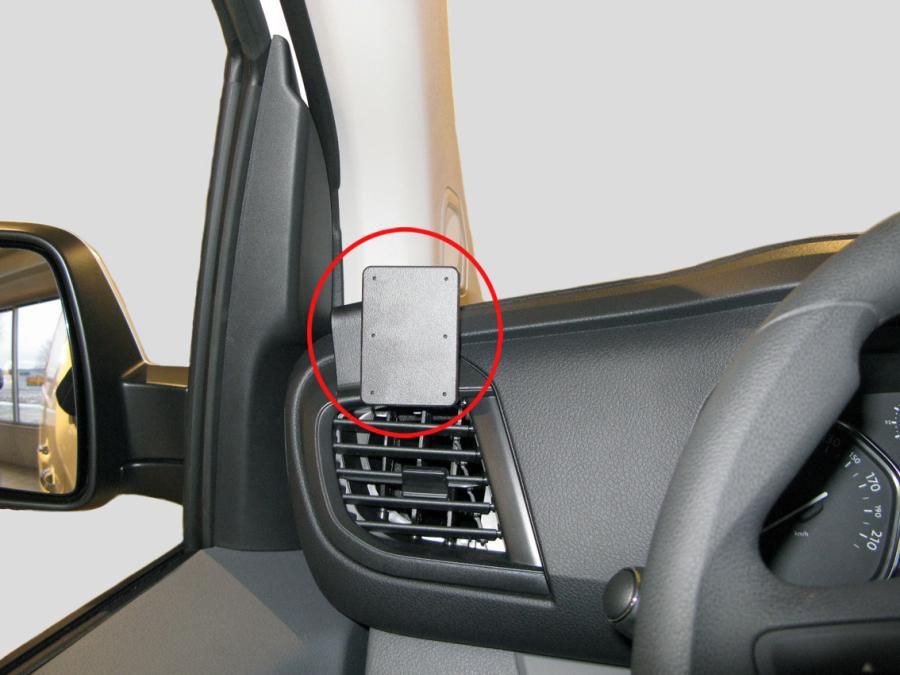 Brodit ProClip 805287, Mobile computer, Mobile phone/Smartphone, Navigator, Passive holder, Car, Black