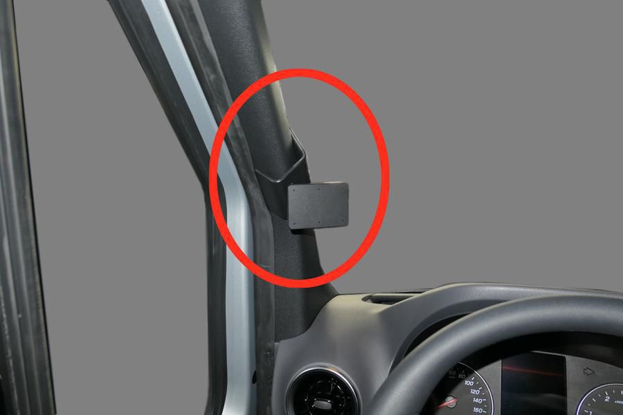 Brodit ProClip, Left mount, High For Mercedes Benz Mercedes Benz Sprinter 19-20 (For all countries)