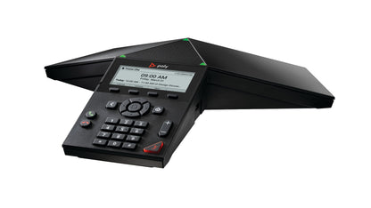 HP Poly Trio 8300 IP Conference Phone and PoE-enabled No Radio