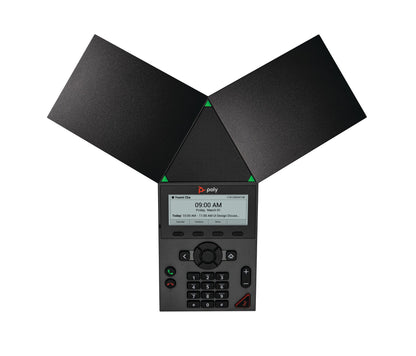 HP Poly Trio 8300 IP Conference Phone and PoE-enabled No Radio