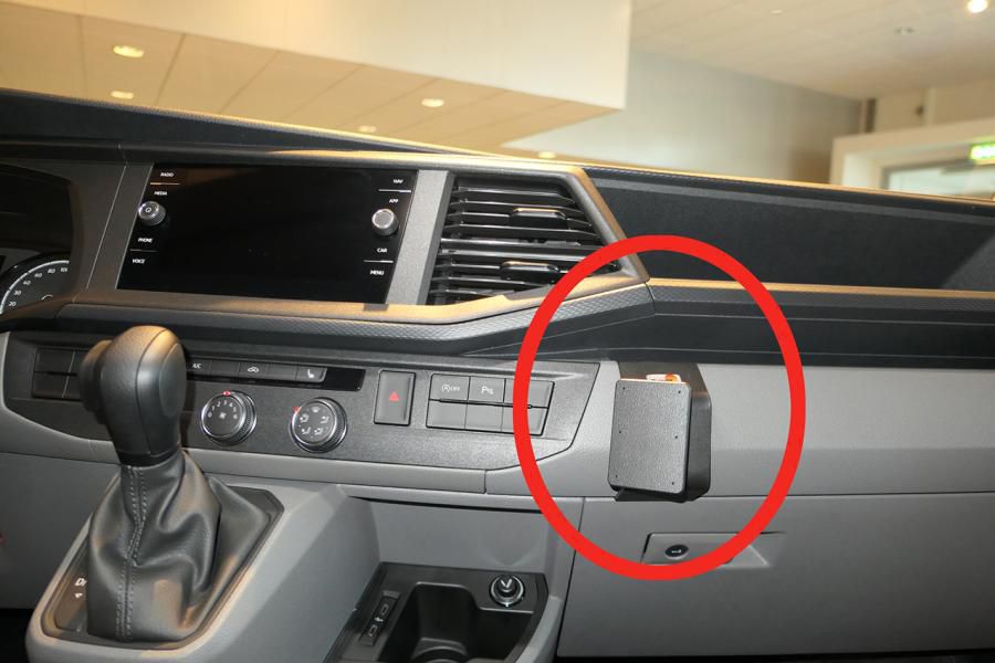 Brodit Proclip mounting unit, Volkswagen T6.1 year 855588, 855588, Mobile computer, Mobile phone/Smartphone, Navigator, Passive holder,