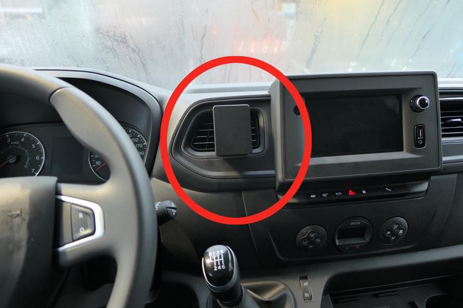 Brodit ProClip, Opel Movano/ Renault Master 20 855592, Mobile phone/Smartphone, Tablet/UMPC, Passive holder, Car, Black