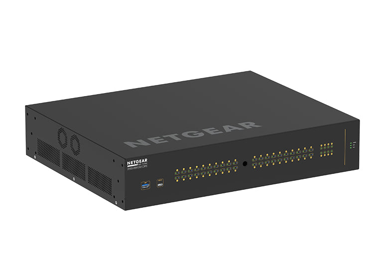 NETGEAR GSM4248UX Managed L2/L3 Gigabit Ethernet (10/100/1000) Power over Ethernet (PoE) 2U Black