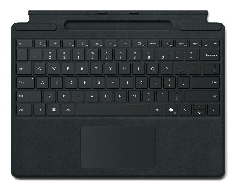 Microsoft Surface Pro Keyboard With Pen Storage For Business Azerty Belgian Microsoft Cover Port Black