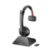 HP Poly Savi 8210 Monaural DECT 1880-1900 MHz Top +Charging Cradle