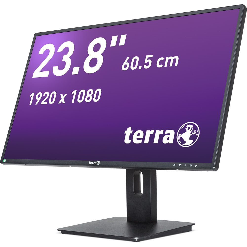 TERRA 3030250 computer monitor 60.5 cm (23.8") 1920 x 1080 pixels Full HD LED Black