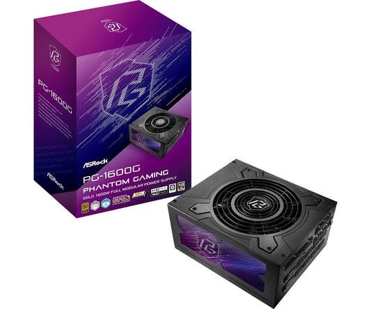 Asrock Phantom Gaming PG-1600G power supply unit 1600 W 20+4 pin ATX ATX Black