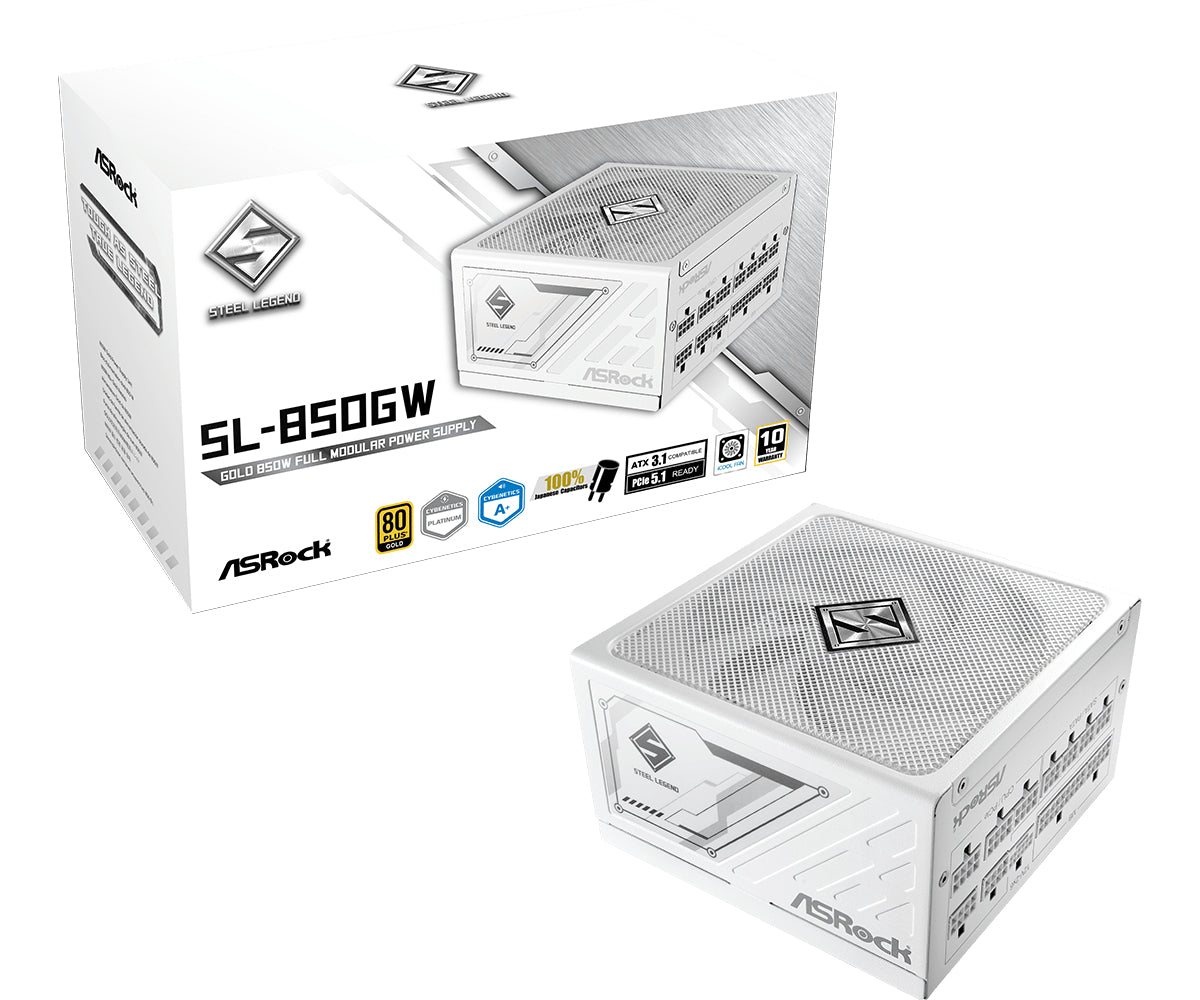 Asrock SL-850GW power supply unit 850 W 24-pin ATX ATX White