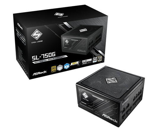 Asrock SL-1000G Steel Legend power supply unit 1000 W 20+4 pin ATX ATX Black