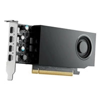 NVIDIA RTX A400 Ampere 4GB Professional Graphics Card, 768 CUDA Cores, 24 Tensor, 6 RT, Single Fan, 4x Mini DisplayPort - OEM