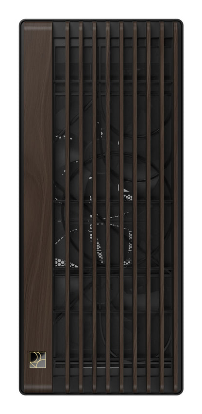 ASUS ProArt PA602 Wood Edition Modern Black - Metal Panel Midi Tower Black, Wood