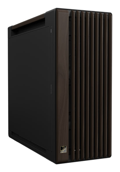 ASUS ProArt PA602 Wood Edition Modern Black - Metal Panel Midi Tower Black, Wood