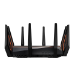 ASUS GT-AX11000 wireless router Gigabit Ethernet Tri-band (2.4 GHz / 5 GHz / 5 GHz) Black