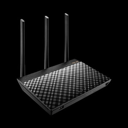 ASUS RT-AC1900U wireless router Gigabit Ethernet Dual-band (2.4 GHz / 5 GHz) Black