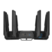 ASUS ROG Rapture GT-BE98 wireless router 10 Gigabit Ethernet Quad-band (2.4 GHz / 5 GHz-1 / 5 GHz-2 / 6 GHz) Black