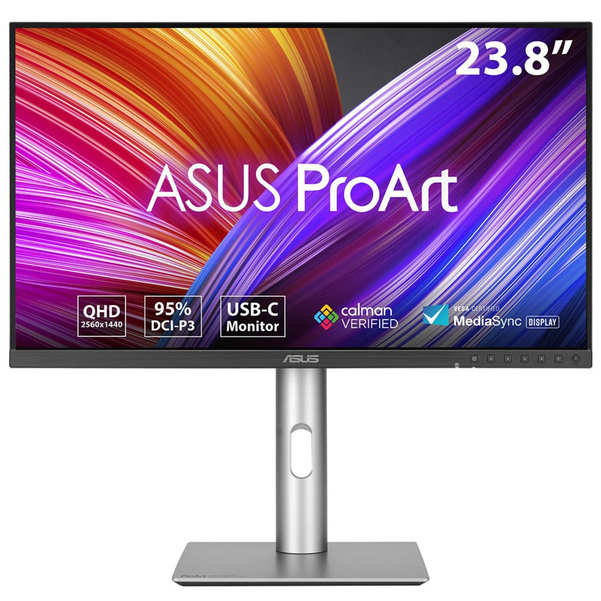 Asus Proart Pa24Acrv Computer Monitor 60.5 Cm (23.8") 2560 X 1440 Pixels Quad Hd Lcd Black