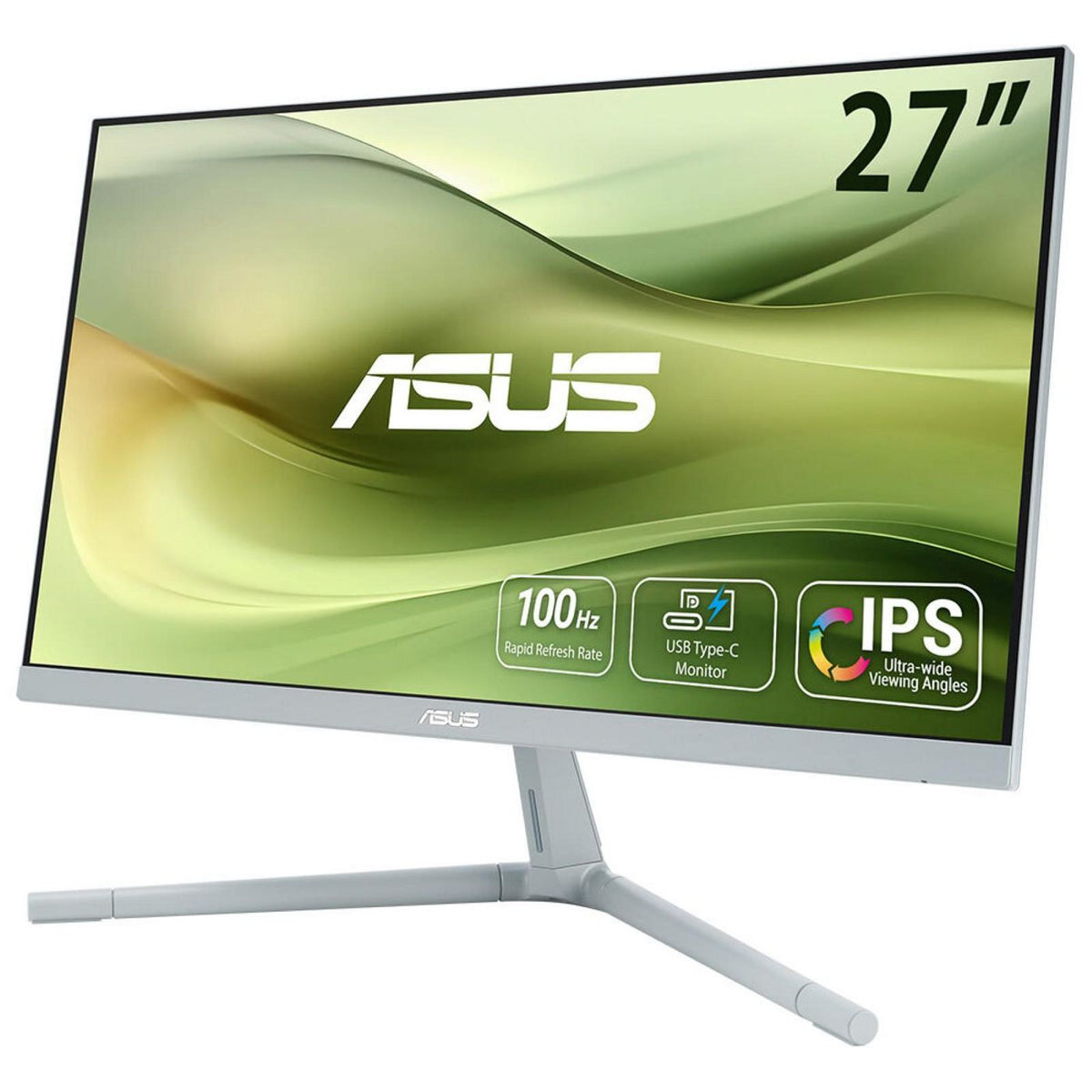 Asus Vu279Cfe-G Computer Monitor 68.6 Cm (27") 1920 X 1080 Pixels Full Hd Lcd Green, Grey
