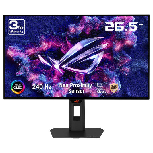 Asus Rog Strix Oled Xg27Aqdmgr Computer Monitor 67.3 Cm (26.5") 2560 X 1440 Pixels Quad Hd Black