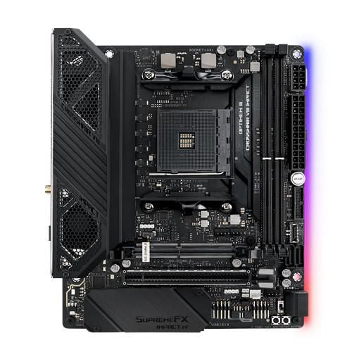 Asus ROG CROSSHAIR VIII IMPACT ROG Crosshair VIII Impact, AMD, Socket AM4, 2nd Generation AMD RyzenT 3, AMD Ryzen 3 3rd Gen, 2nd