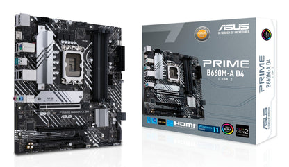 ASUS PRIME B660M-A D4-CSM Intel B660 LGA 1700 micro ATX